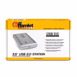 Hamlet USB 2.0 station box esterno per hard disk sata 3,5'' USB 2.0 - Vista aggiuntiva 6