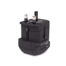 Hamlet Traver Adapter adattatore universale da viaggio per prese elettriche più caricatore usb - Vista aggiuntiva 5