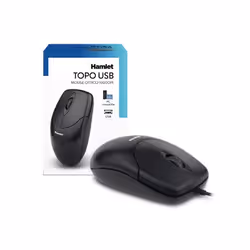 Hamlet Topo usb mouse ottico a 1000dpi 2 tasti e scroll - Vista aggiuntiva 5