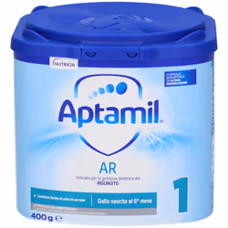 Aptamil AR 1 Latte in Polvere Antirigurgito per Lattanti 0-6 Mesi 400g