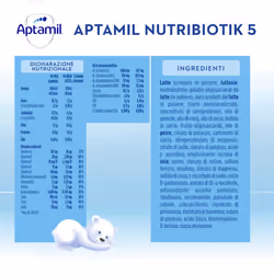 Aptamil Nutribiotik 5 - Latte di crescita in Polvere 830g - Vista aggiuntiva 5