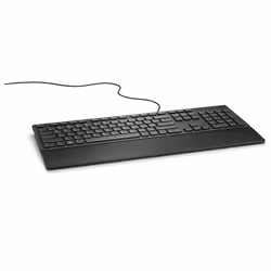 DELL KB216, Full-size (100%), Cablato, QWERTY, Nero