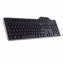 DELL KB813, Full-size (100%), Cablato, USB, QWERTY, Nero