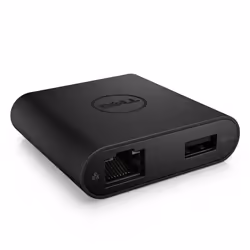 DELL DA200 Cablato USB 3.2 Gen 1 (3.1 Gen 1) Type-C Nero - Vista aggiuntiva 4