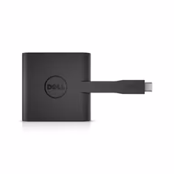 DELL DA200 Cablato USB 3.2 Gen 1 (3.1 Gen 1) Type-C Nero - Vista aggiuntiva 5