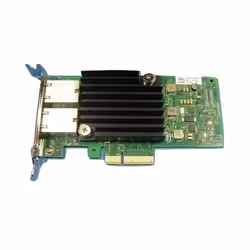 DELL 540-BBRG, Interno, Cablato, PCI Express, Ethernet, 10000 Mbit/s, Nero, Verde