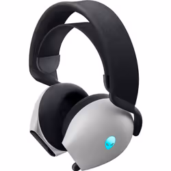 Alienware AW725H Auricolare Con cavo e senza cavo A Padiglione Gaming USB tipo-C Bluetooth Nero, Bianco - Vista aggiuntiva 3