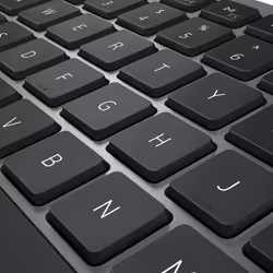DELL KM7120W tastiera Mouse incluso Ufficio RF senza fili + Bluetooth AZERTY Francese Grigio, Titanio - Vista aggiuntiva 8
