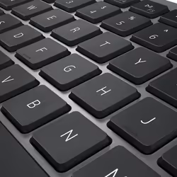 DELL KM7120W tastiera Mouse incluso Ufficio RF senza fili + Bluetooth QWERTY Nordic Grigio, Titanio - Vista aggiuntiva 8