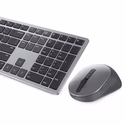 DELL KM7321W tastiera Mouse incluso Ufficio RF senza fili + Bluetooth QWERTY Inglese UK Grigio, Titanio - Vista aggiuntiva 7