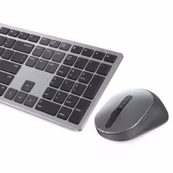 DELL KM7321W tastiera Mouse incluso Ufficio RF senza fili + Bluetooth AZERTY Belga Grigio, Titanio - Vista aggiuntiva 4