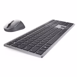 DELL KM7321W tastiera Mouse incluso Ufficio RF senza fili + Bluetooth QWERTZ Ceco, Slovacco Grigio, Titanio - Vista aggiuntiva 3