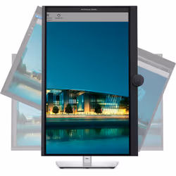 DELL UltraSharp U3224KBA LED display 31.5" 6144 x 3456 Pixel 6K Ultra HD LCD Nero, Argento - Vista aggiuntiva 7