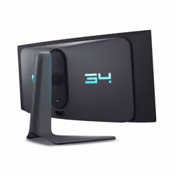 Alienware AW3423DWF 34.2" UltraWide Quad HD QD-OLED Nero - Vista aggiuntiva 6
