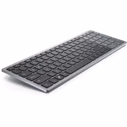 DELL KB740 tastiera Ufficio RF senza fili + Bluetooth QWERTY Spagnolo Grigio, Nero - Vista aggiuntiva 2
