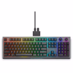 Alienware AW920K, Full-size (100%), Con cavo e senza cavo, USB + RF Wireless + Bluetooth, Interruttore a chiave meccanica, LE ...