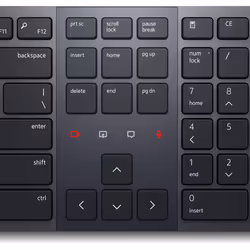 DELL KB900 tastiera Ufficio RF senza fili + Bluetooth QWERTY Inglese UK Grafite - Vista aggiuntiva 5