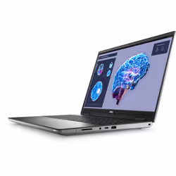 DELL Precision 7680 i7-13850HX 16" Full HD+ 32 GB 1 TB SSD NVIDIA RTX 2000 Ada Win11 Pro Grigio - Vista aggiuntiva 3