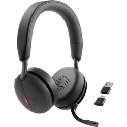 DELL WL5024 Auricolare Con cavo e senza cavo A Padiglione Aviazione USB tipo-C Bluetooth Nero - Vista aggiuntiva 4