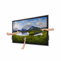 DELL P6524QT Pannello piatto interattivo 64.5" LCD 350 cd/m² 4K Ultra HD Nero Touch - Vista aggiuntiva 8