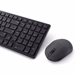 DELL KM555 tastiera Mouse incluso Universale RF senza fili + Bluetooth QWERTZ Tedesco Nero - Vista aggiuntiva 4