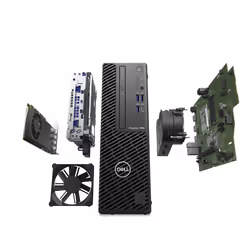 DELL Precision 3460 i7-14700 16 GB 512 GB SSD NVIDIA T1000 Win11 Pro SFF Stazione di lavoro Nero - Vista aggiuntiva 6