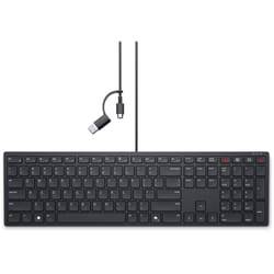 DELL KB525C tastiera Ufficio USB QWERTY Spagnolo Nero