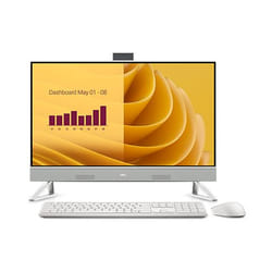 DELL EC27250 Intel® Core™ i5 i5-1334U 68,6 cm (27") 1920 x 1080 Pixel PC All-in-one 16 GB DDR5-SDRAM 512 GB SSD Windows 11 Pro Wi-Fi 6E (802.11ax) Bianco