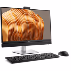 DELL Pro QB24250 Intel Core Ultra 5 245 61 cm (24") 1920 x 1080 Pixel PC All-in-one 16 GB DDR5-SDRAM 512 GB SSD Windows 11 Pro Wi-Fi 6E (802.11ax) Nero, Argento - Vista aggiuntiva 2