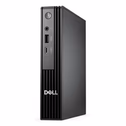 DELL Pro QCM1250 Intel Core Ultra 5 235T 8 GB DDR5-SDRAM 512 GB SSD Windows 11 Pro Micro PC Mini PC Nero - Vista aggiuntiva 3