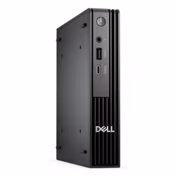 DELL Pro QCM1250 Intel Core Ultra 7 265T 16 GB DDR5-SDRAM 512 GB SSD Windows 11 Pro Micro PC Mini PC Nero - Vista aggiuntiva 2