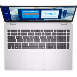 DELL Pro PC16250 Intel Core Ultra 5 235U Computer portatile 40,6 cm (16") Full HD+ 16 GB DDR5-SDRAM 512 GB SSD Wi-Fi 6E (802.11ax) Windows 11 Pro Italiano Platino - Vista aggiuntiva 4