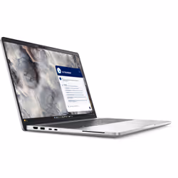 DELL Pro 16 Plus PB16250 Copilot+ PC Intel Core Ultra 7 268V Computer portatile 40,6 cm (16") Full HD+ 32 GB LPDDR5x-SDRAM 1 TB SSD Wi-Fi 7 (802.11be) Windows 11 Pro Spagnolo Alluminio - Vista aggiuntiva 3