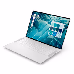 DELL 14 Premium DA14250 Intel Core Ultra 7 255H Computer portatile 36,8 cm (14.5") Touch screen 3.2K 32 GB LPDDR5x-SDRAM 1 TB SSD NVIDIA GeForce RTX 4050 Wi-Fi 7 (802.11be) Windows 11 Pro Spagnolo Platino - Vista aggiuntiva 3