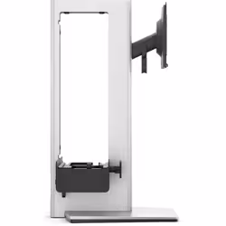 DELL Pro Slim OSS25 68,6 cm (27") Scrivania Nero, Argento - Vista aggiuntiva 3