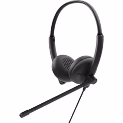 DELL WH125, Cablato, Musica e Chiamate, 20 - 20000 Hz, 125 g, Auricolare, Nero