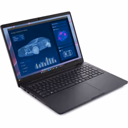 DELL Pro Max 16 MC16255 AMD Ryzen AI 7 PRO 350 Computer portatile 40,6 cm (16") Full HD+ 32 GB LPDDR5x-SDRAM 512 GB SSD Wi-Fi 7 (802.11be) Windows 11 Pro Italiano Nero - Vista aggiuntiva 2