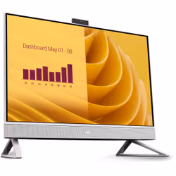 DELL EC27250 Intel Core 5 120U 68,6 cm (27") 1920 x 1080 Pixel PC All-in-one 16 GB DDR5-SDRAM 512 GB SSD Windows 11 Pro Wi-Fi 6E (802.11ax) Bianco - Vista aggiuntiva 4