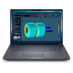 DELL Pro Max 18 Plus MB18250 Intel Core Ultra 7 265HX Workstation mobile 45,7 cm (18") Quad HD+ 32 GB DDR5-SDRAM 1 TB SSD NVIDIA RTX PRO 2000 Blackwell Wi-Fi 7 (802.11be) Windows 11 Pro Italiano Nero
