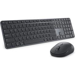 DELL Pro 7 Slim KM726 tastiera Mouse incluso Casa/ufficio RF senza fili + Bluetooth QWERTY Italiano Nero