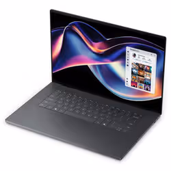 DELL XPS DA16260 Copilot+ PC Intel Core Ultra X7 358H Computer portatile 40,6 cm (16") Touch screen 3.2K 32 GB LPDDR5x-SDRAM 1 TB SSD Wi-Fi 7 (802.11be) Windows 11 Pro Italiano Grafite - Vista aggiuntiva 4