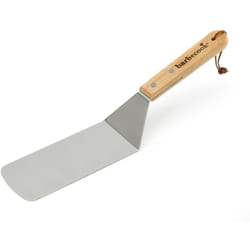 Spatola per Barbecue e plancha, Utensili per Barbecue in Acciaio Inox e Legno, 37 cm - Barbecook
