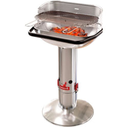 Barbecook - barbecue a carbonella 'loewy 55' in acciaio inox 55x33 cm