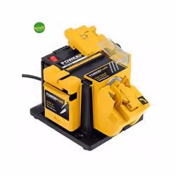 Affilatore Universale 96W prodotto dal brand Powerplus. L'affilatore rettifica accuratamente gli angoli corretti della punta ...