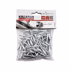 RIVETTI 4.8X6,4MM CONFEZIONE 100 PZ. RIVETTI 4.8X6,4MM CONFEZIONE 100 PZ.