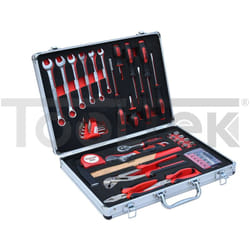 Powerplus - valigia valigetta attrezzi utensili assortimento 52pz Cr-V kreator