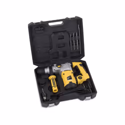 Powerplus POWX1175 trapano 800 Giri/min SDS Nero, Metallico, Giallo - Vista aggiuntiva 7