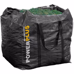 Tessuto ultra resistente. Capacità di 270 litri. Stabili maniglie per il trasporto.