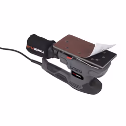Powerplus POWE40010 levigatrice portatile Levigatrice orbitale 12000 Giri/min Nero, Grigio - Vista aggiuntiva 5