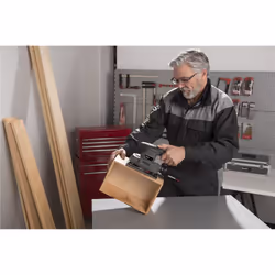 Powerplus POWE40010 levigatrice portatile Levigatrice orbitale 12000 Giri/min Nero, Grigio - Vista aggiuntiva 8